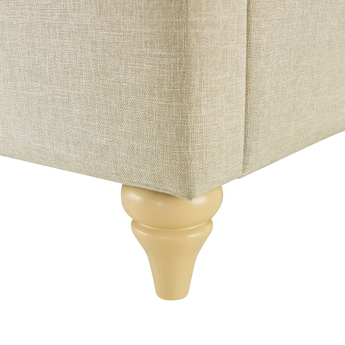 Balmoral Chesterfield Bed Frame Beige – image 4