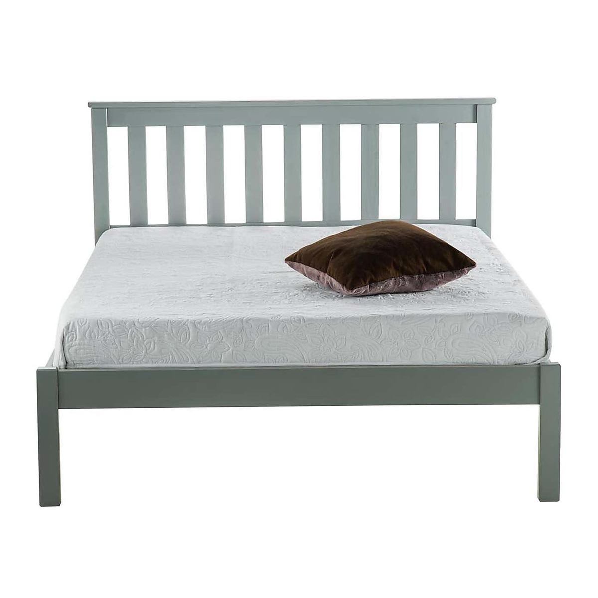 Denver Low End Bed Frame Grey – image 3