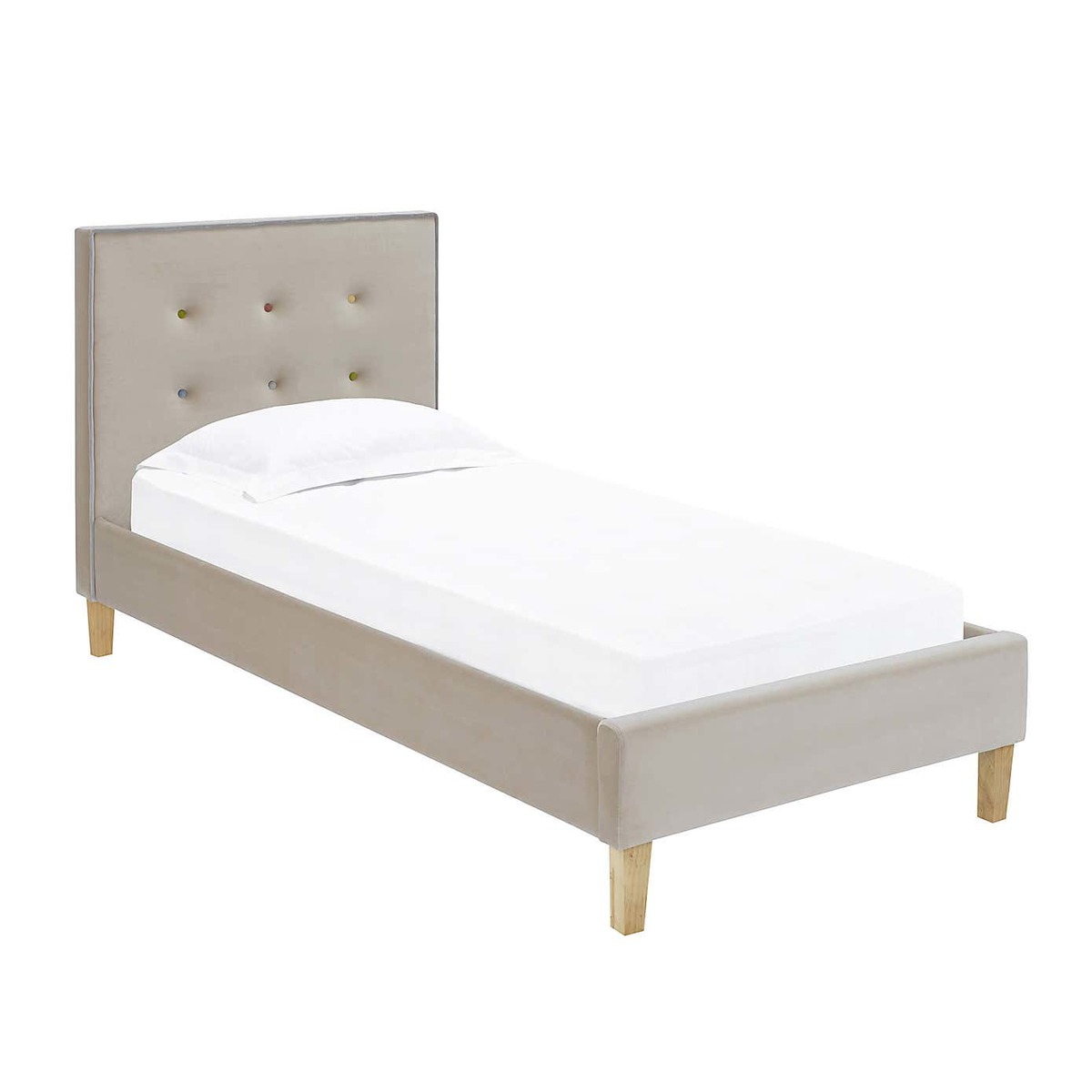 Camden Fabric Bed Frame Grey – image 5