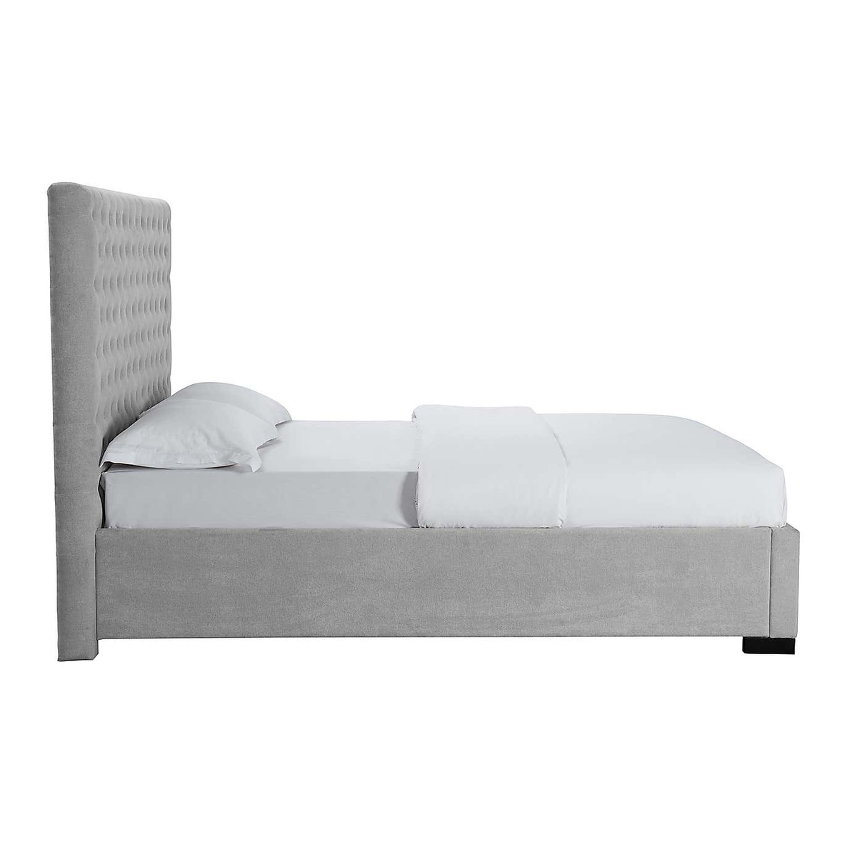 Cavendish Chenille Bed Frame Grey – image 6