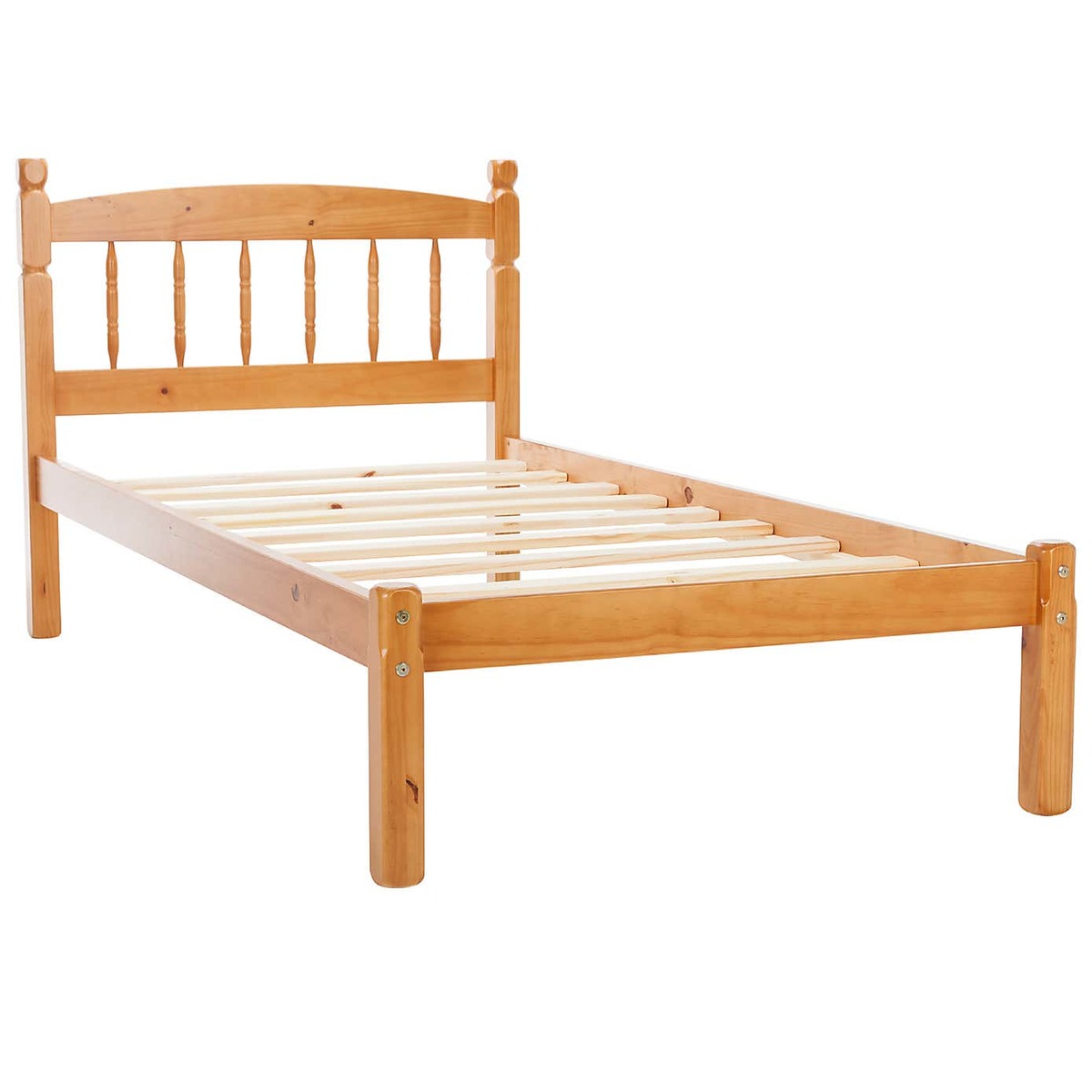 Pickwick Wooden Bed Frame Brown – image 2