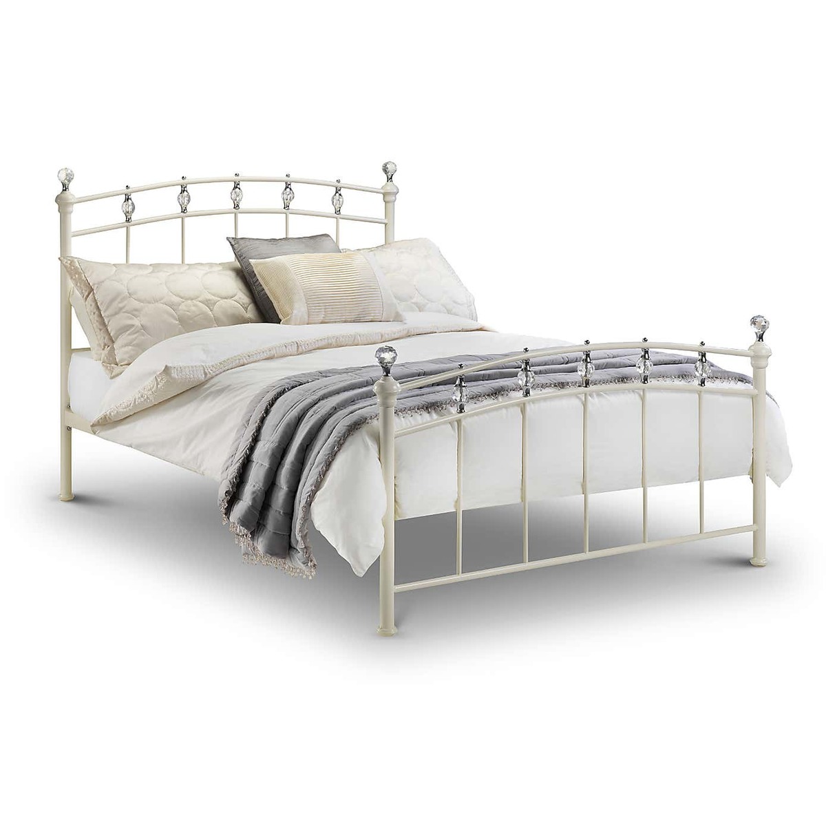 Sophie Crystal Bedstead White – image 4