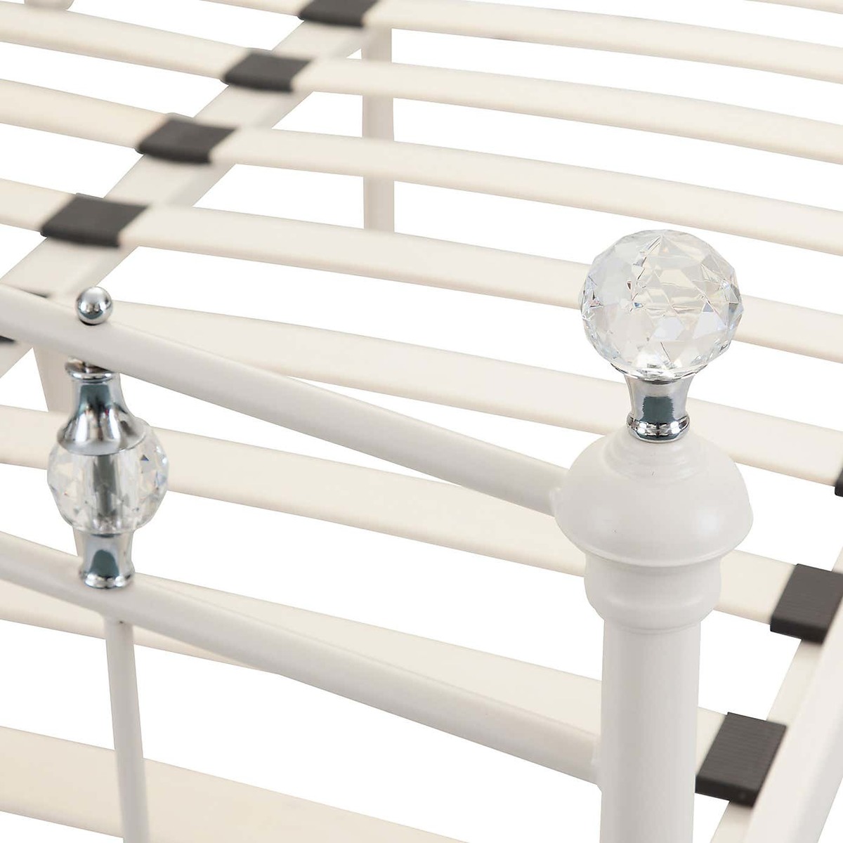 Sophie Crystal Bedstead White – image 5