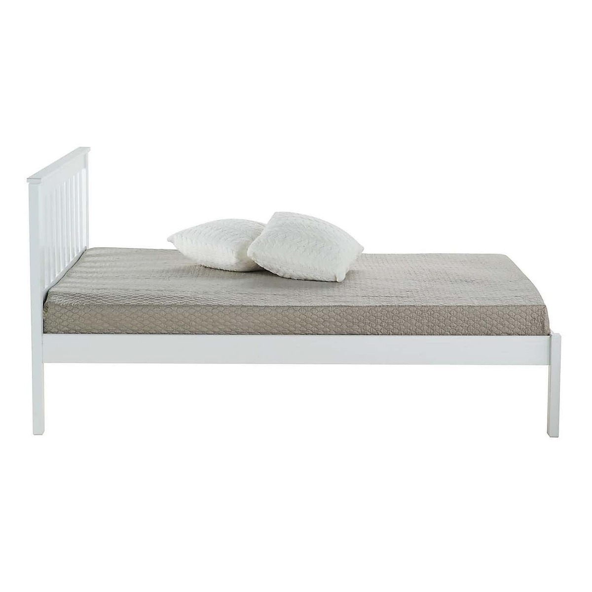 Denver Low End Bed White – image 3