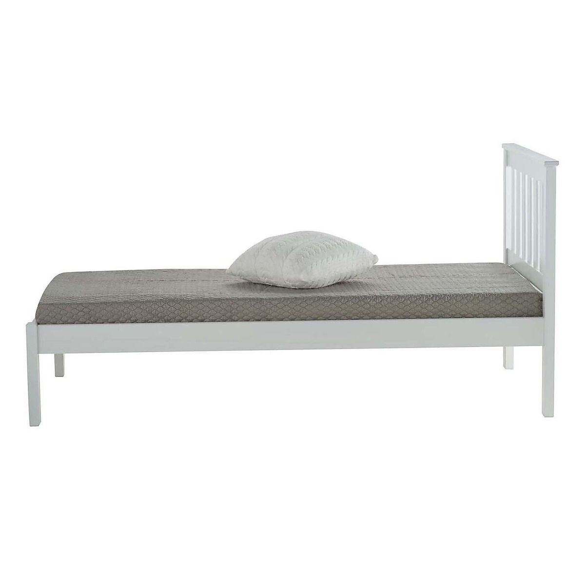 Denver Low End Bed White – image 4