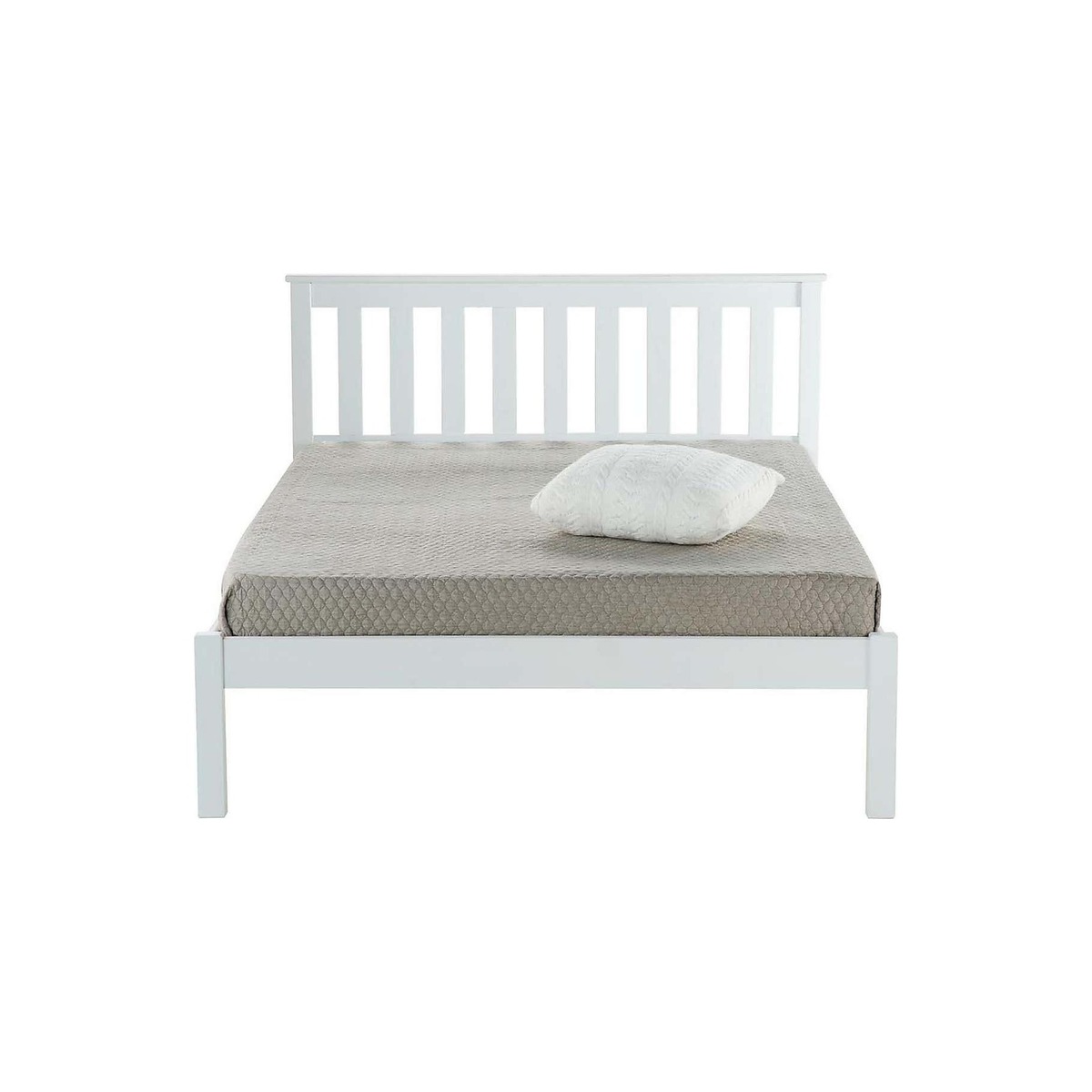 Denver Low End Bed White – image 2