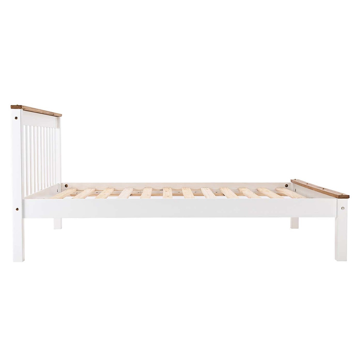 Derby White Bedstead White – image 2