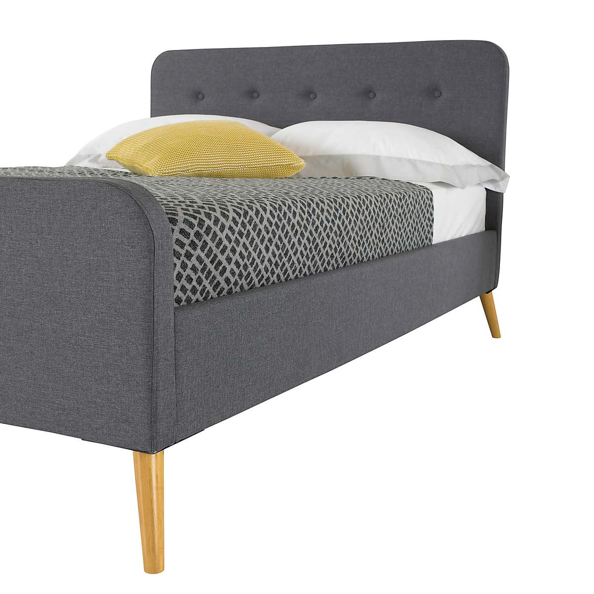 Renee Bed Frame Grey – image 7