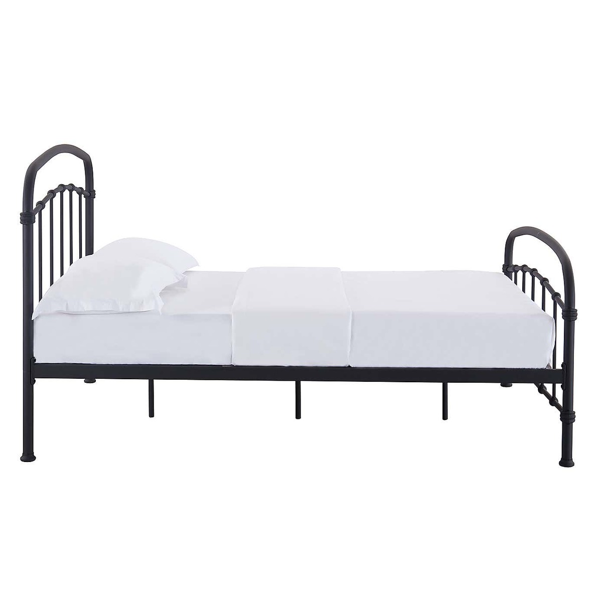Halston Metal Bed Frame - Black Black – image 6