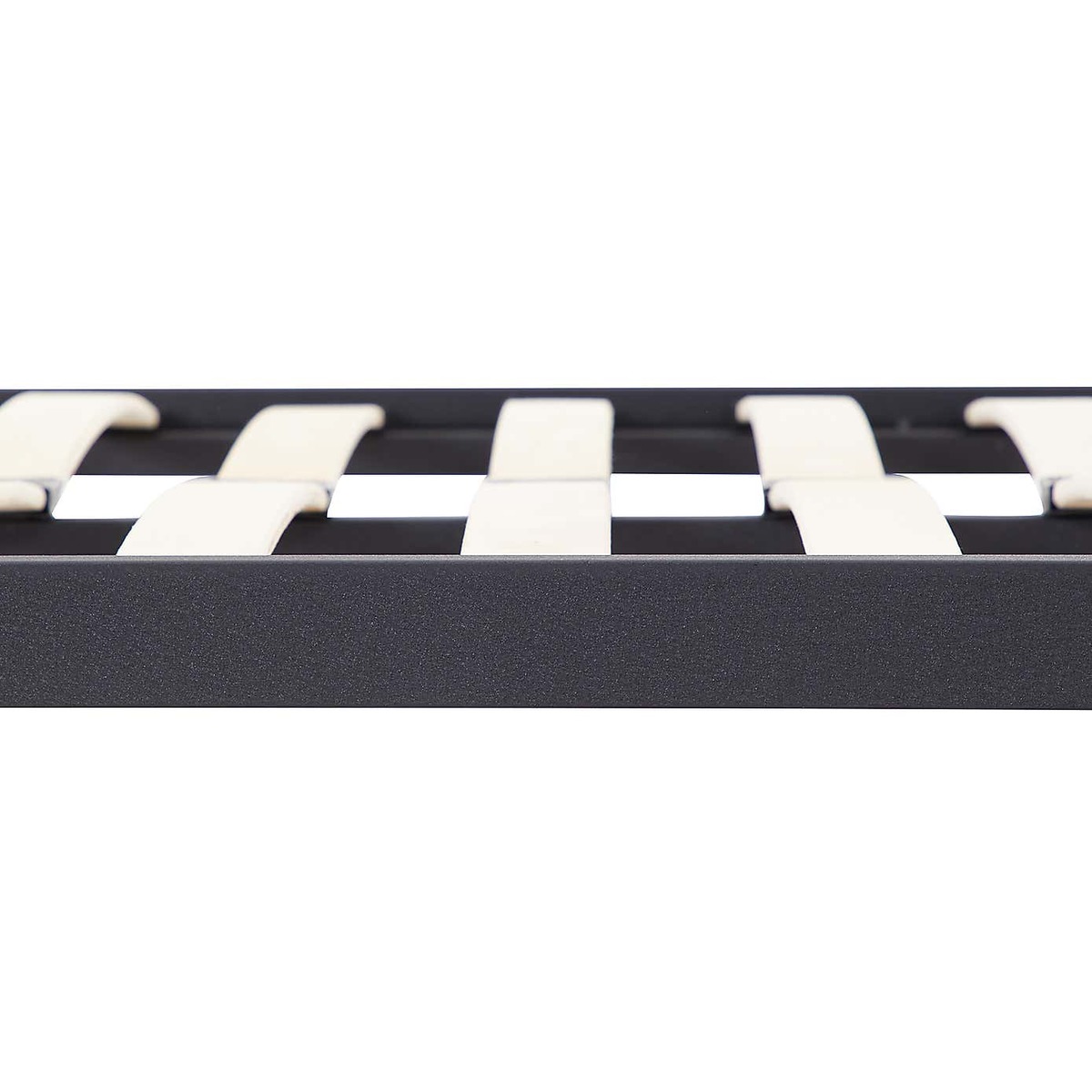 Halston Metal Bed Frame - Black Black – image 9