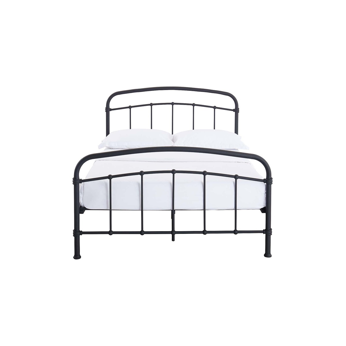 Halston Metal Bed Frame - Black Black – image 2
