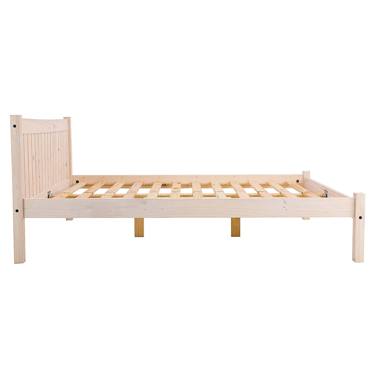 Rio Whitewash Bedstead White – image 4