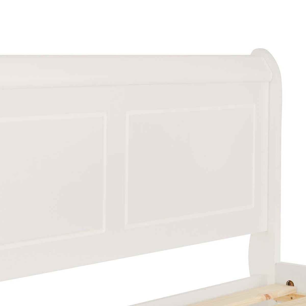 Georgia Sleigh Bedstead White – image 6