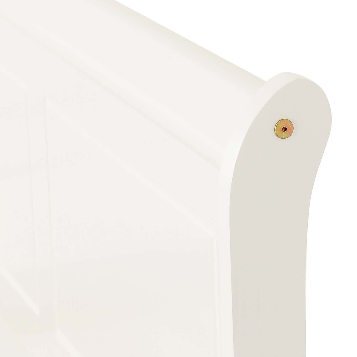 Georgia Sleigh Bedstead White – image 7