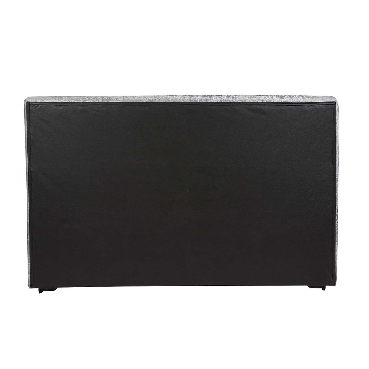Grande Crushed Velvet Bed Grey – image 2