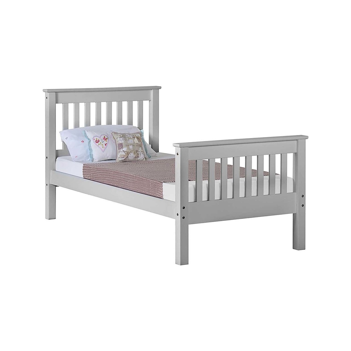 Monaco Grey Bedstead Grey
