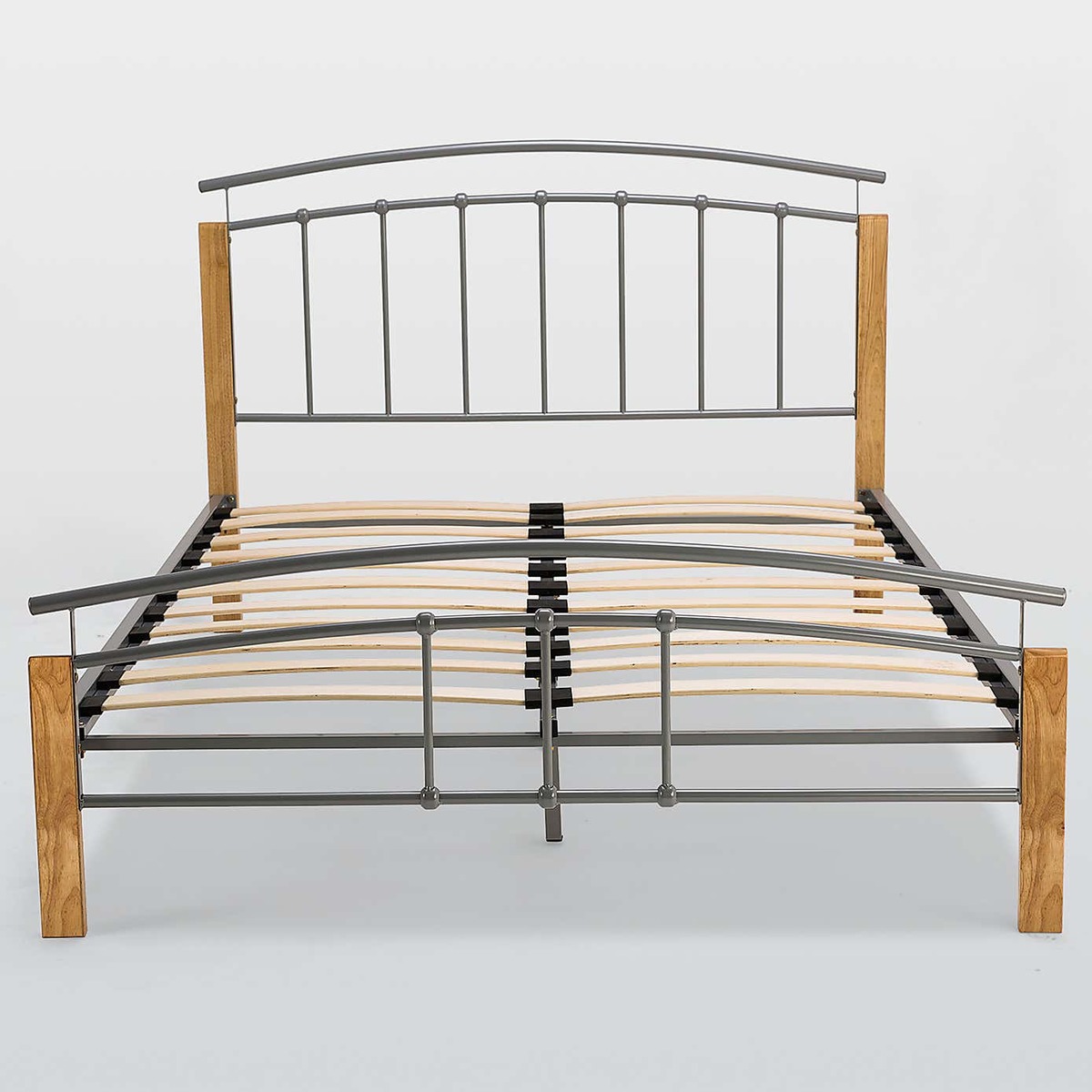 Tetras Metal Bedstead Silver – image 3