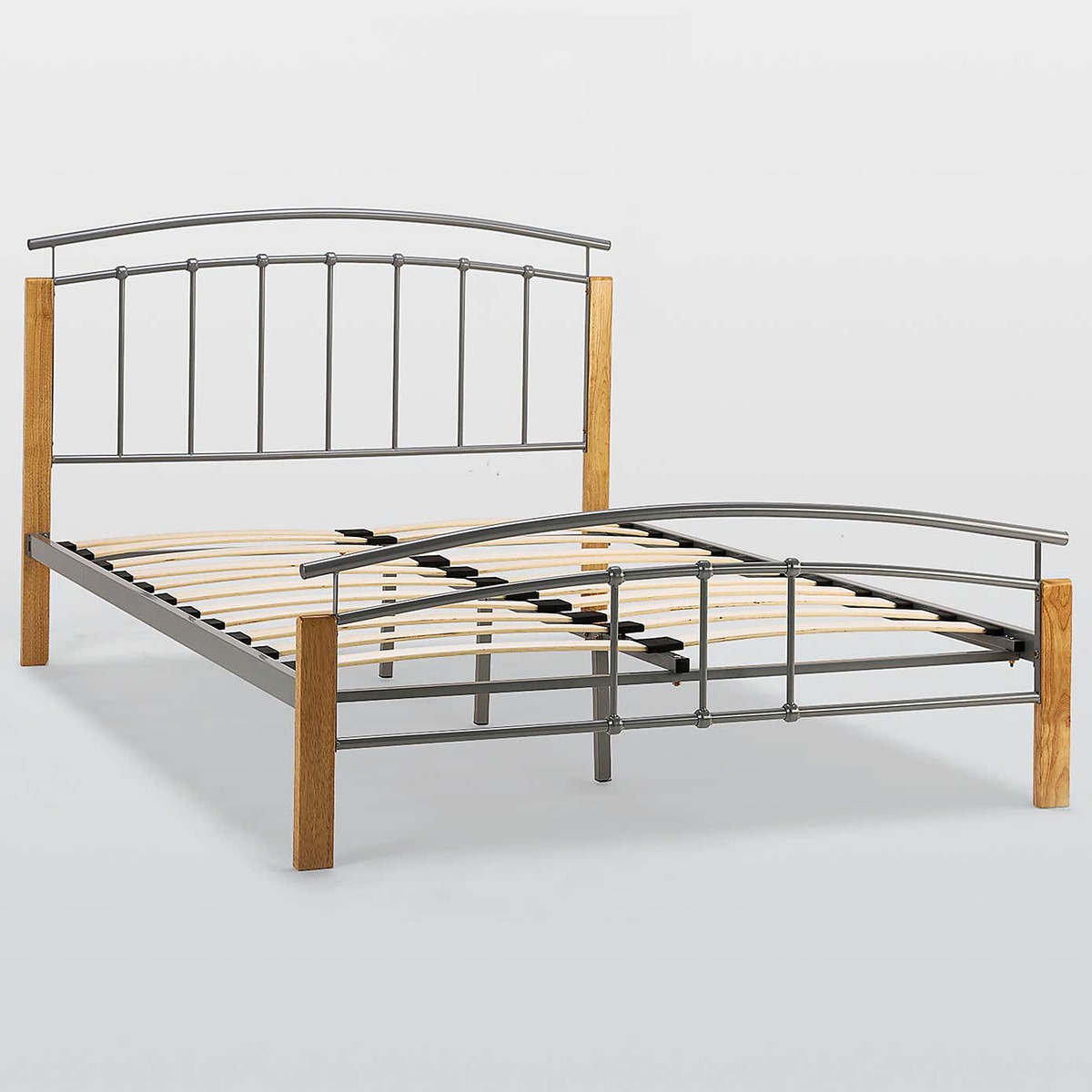 Tetras Metal Bedstead Silver – image 7