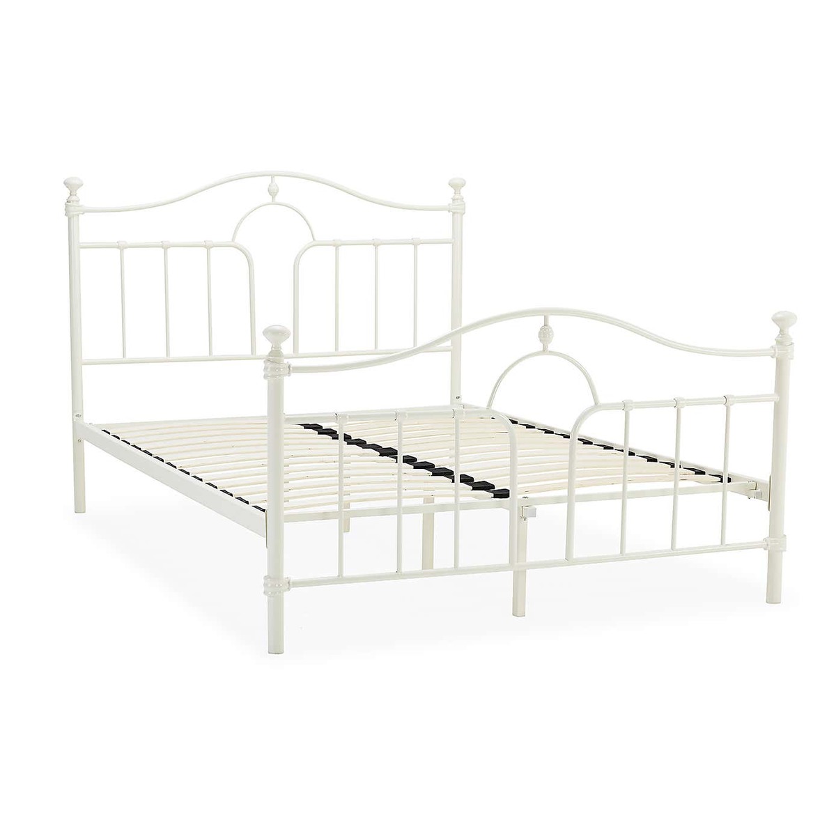 Keswick Cream Metal Bed Frame Cream – image 4