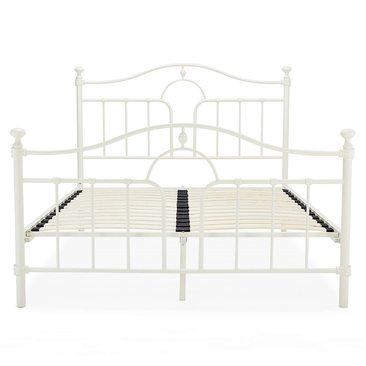 Keswick Cream Metal Bed Frame Cream – image 5