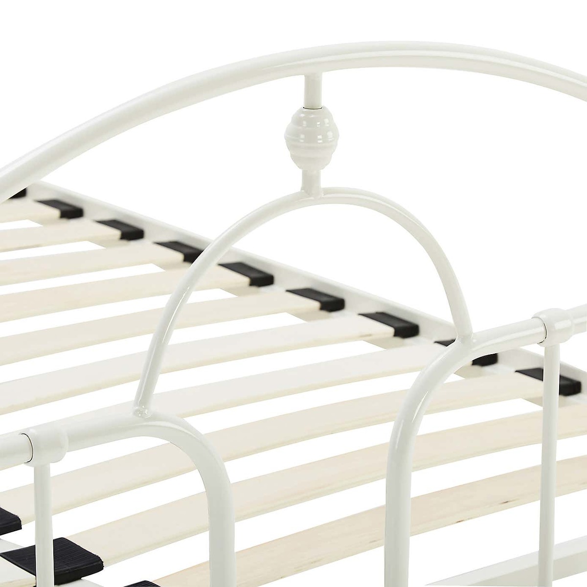 Keswick Cream Metal Bed Frame Cream – image 8