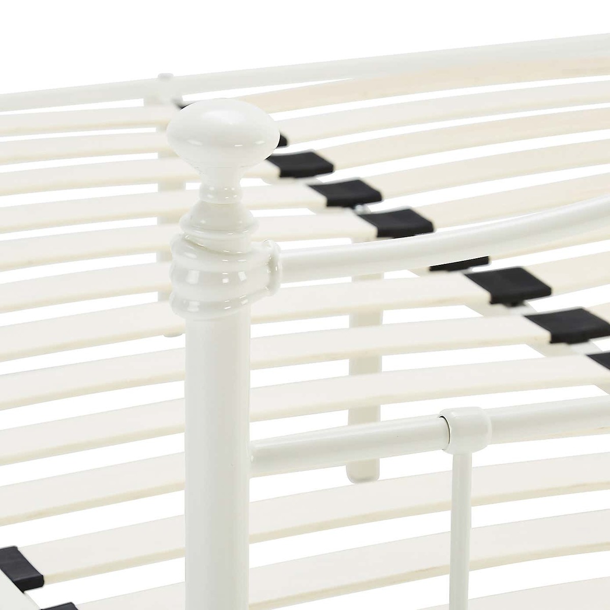 Keswick Cream Metal Bed Frame Cream – image 9