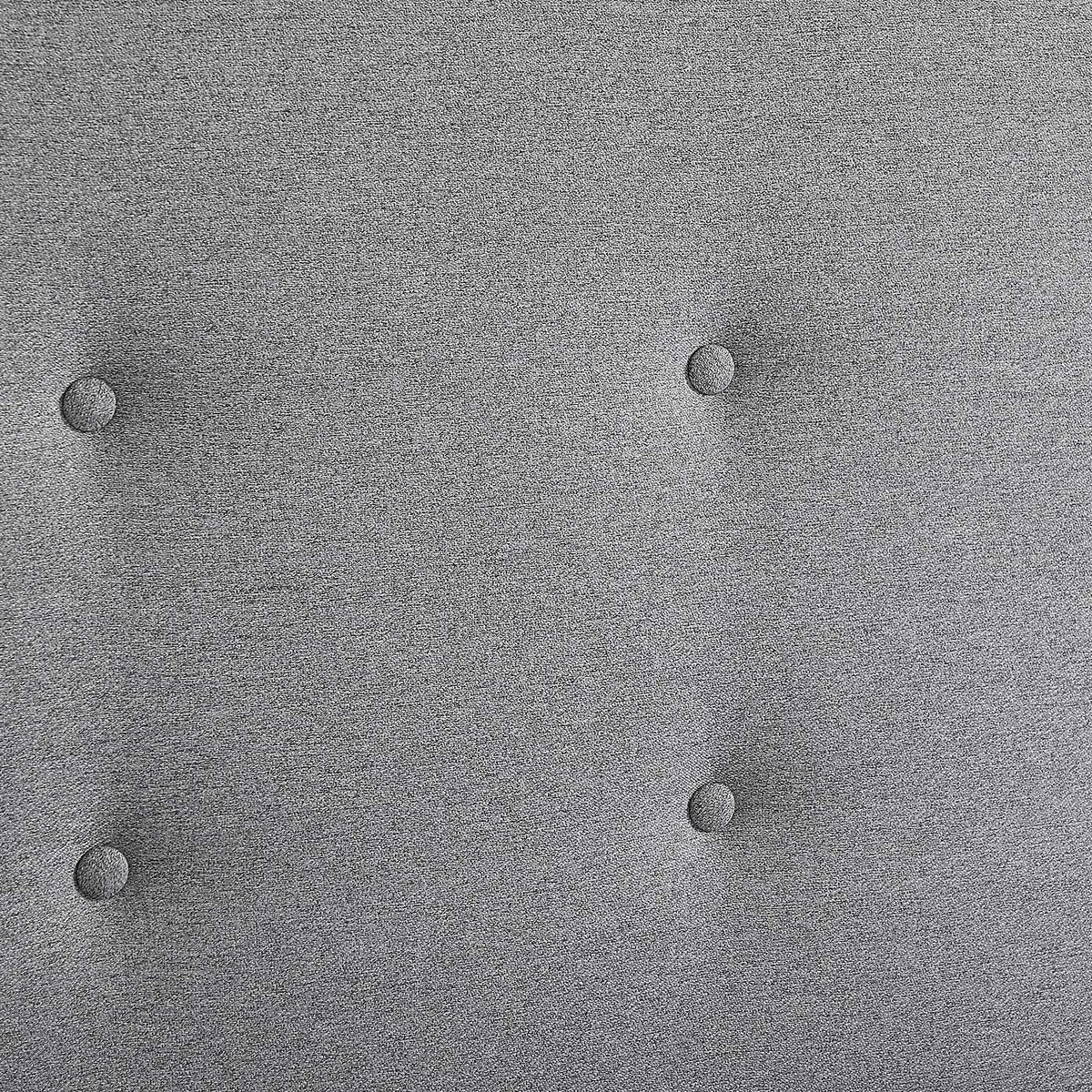 Mayfair Fabric TV Bed Frame Grey – image 3