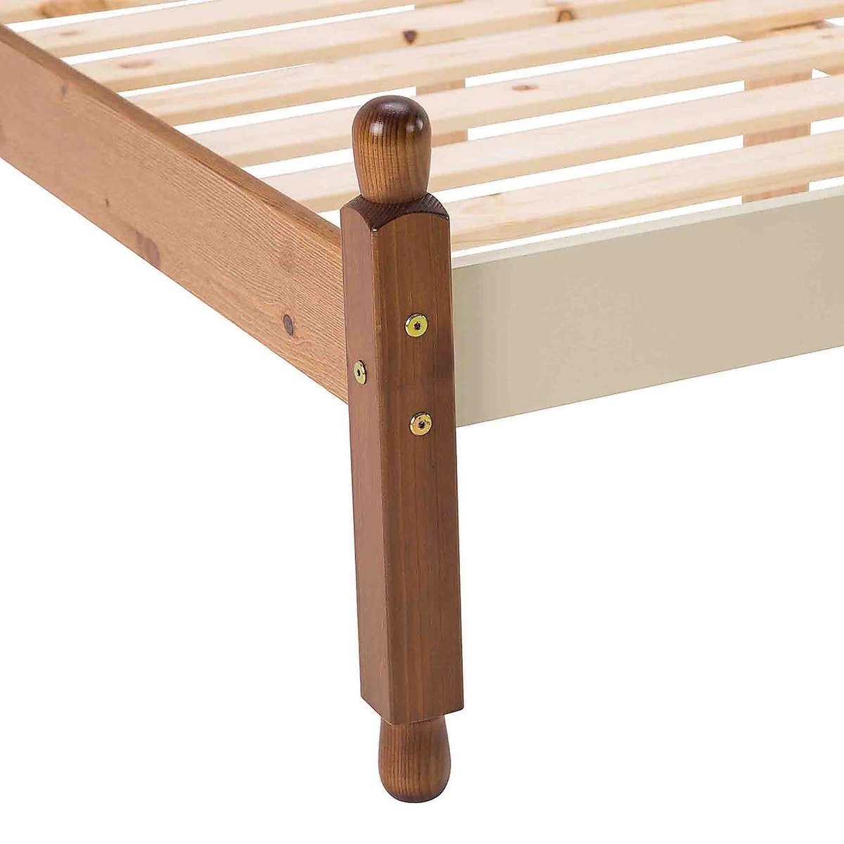 Colburn Pine Bed Frame Cream – image 8