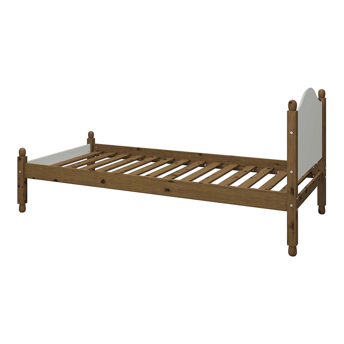 Colburn Pine Bed Frame Cream – image 9