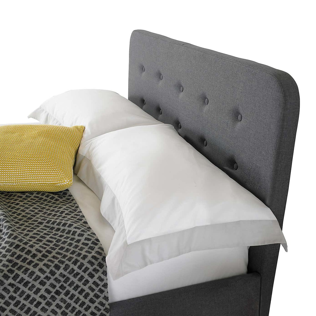 Renee Bed Frame Oatmeal (Brown) – image 3