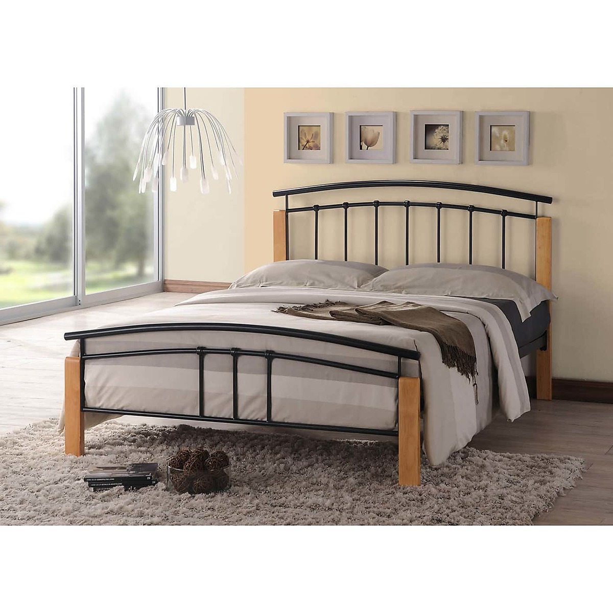 Tetras Silver and Beech Bedstead Silver – image 3