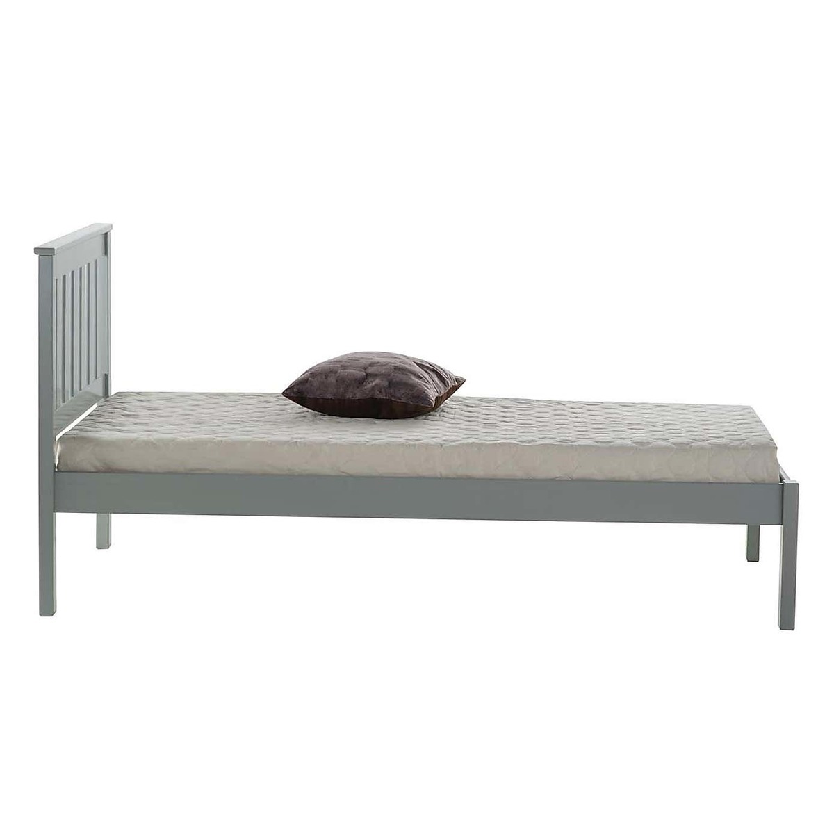 Denver Low End Bed Frame Grey – image 3