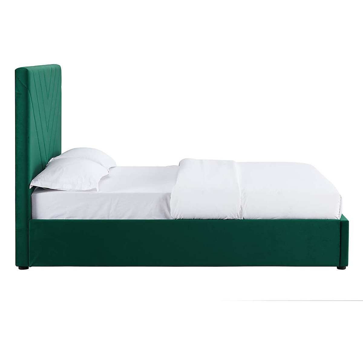 Islington Velvet Bed Frame - Green Green – image 5