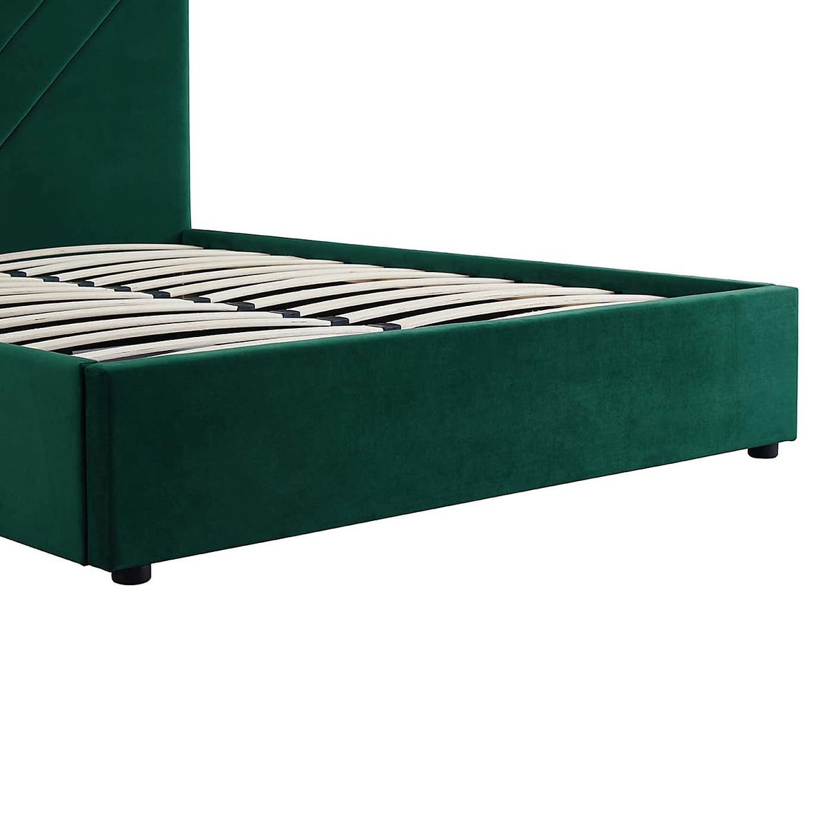 Islington Velvet Bed Frame - Green Green – image 7