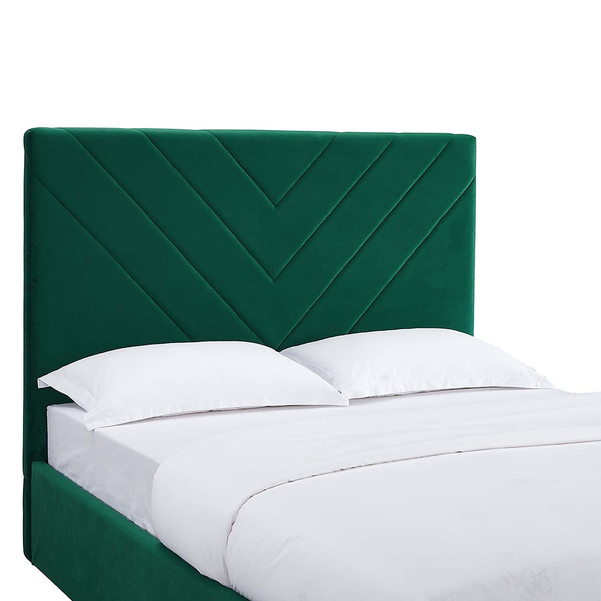 Islington Velvet Bed Frame - Green Green – image 8