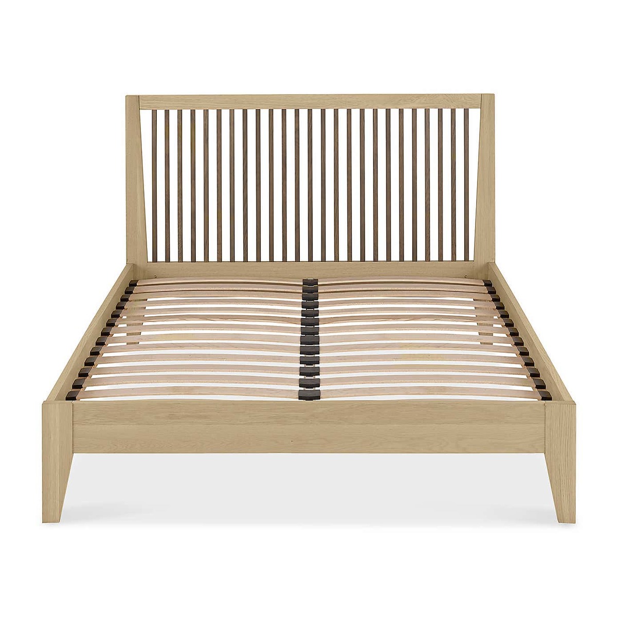 Mason Oak Slatted Bedstead Oak Brown – image 2