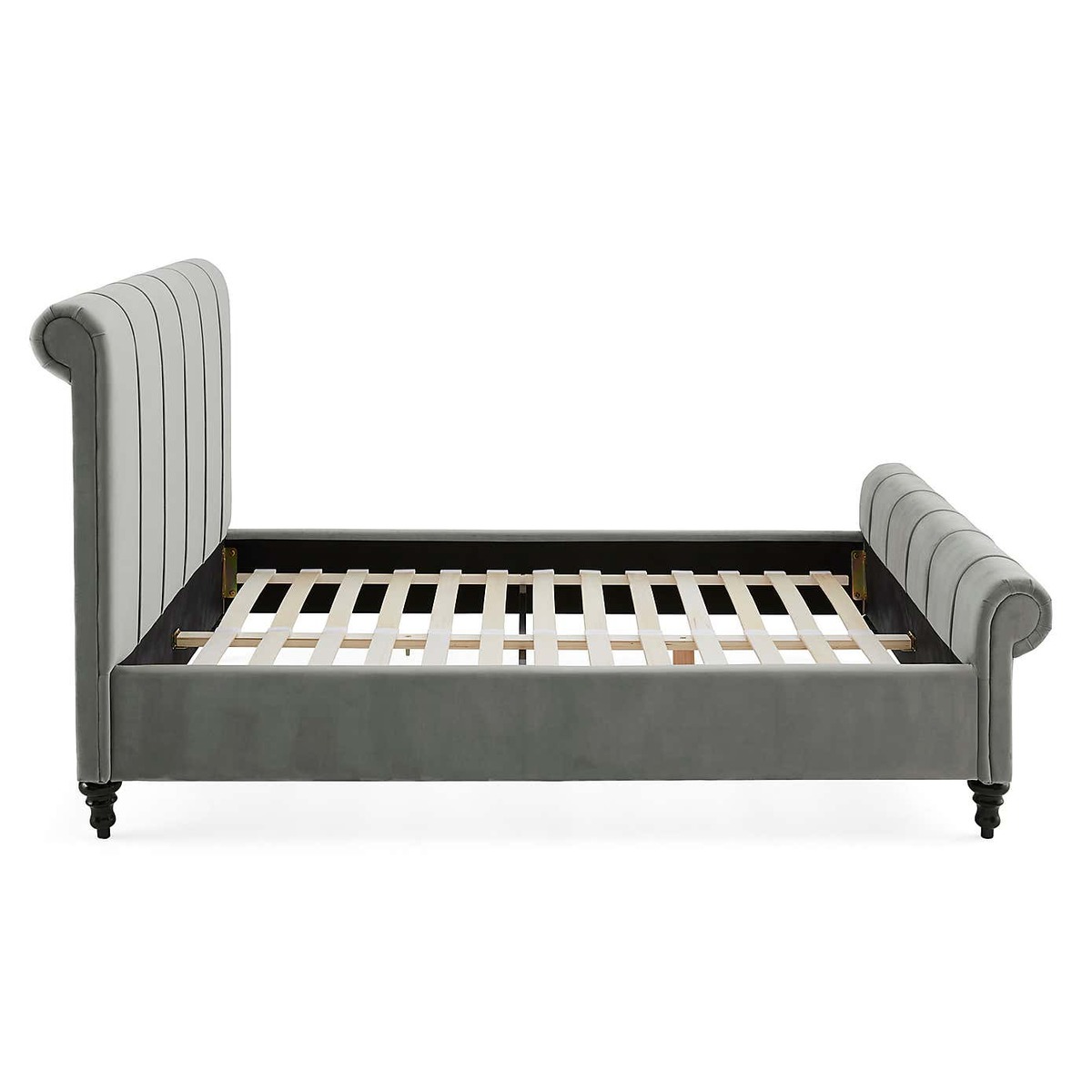 Classic Pleated Bed - Grey Grey – image 7
