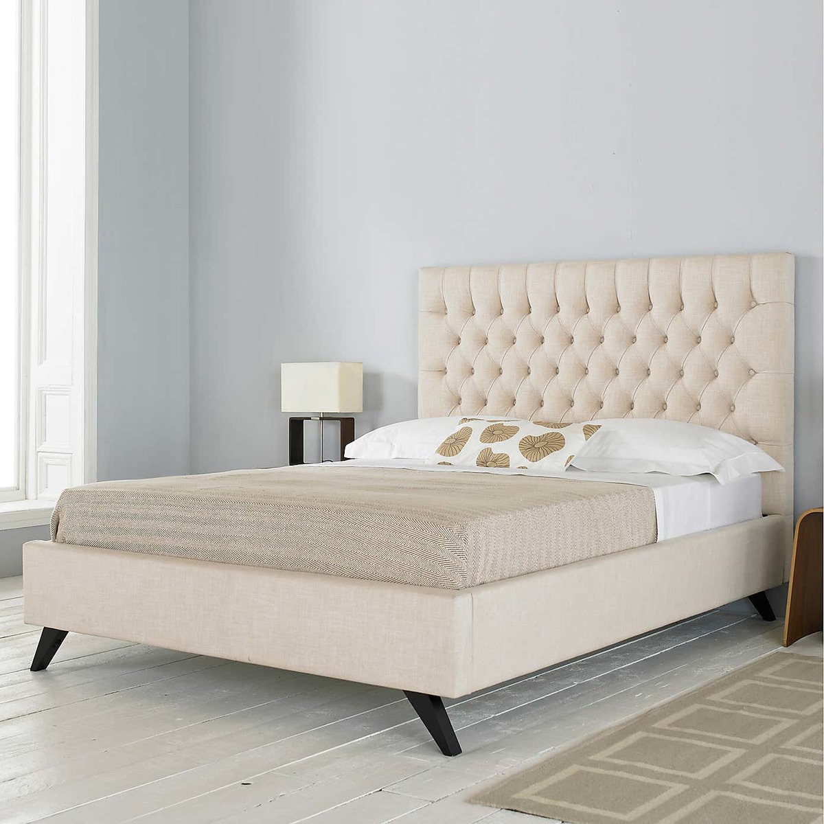 Sandringham Bed Frame Cream – image 3