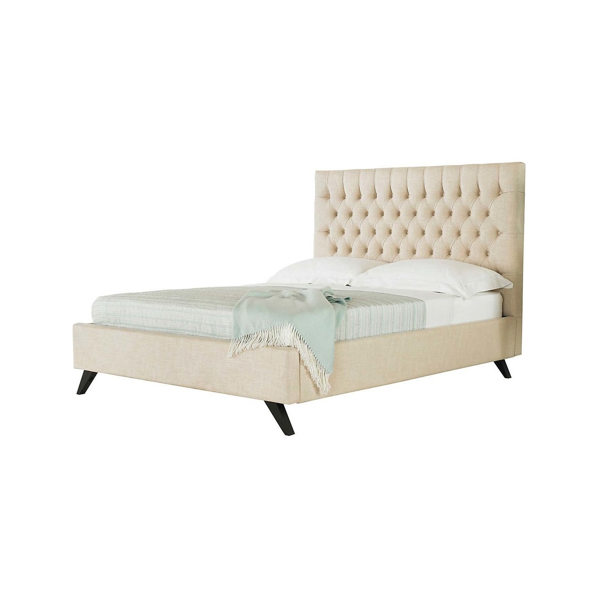 Sandringham Bed Frame Cream – image 1