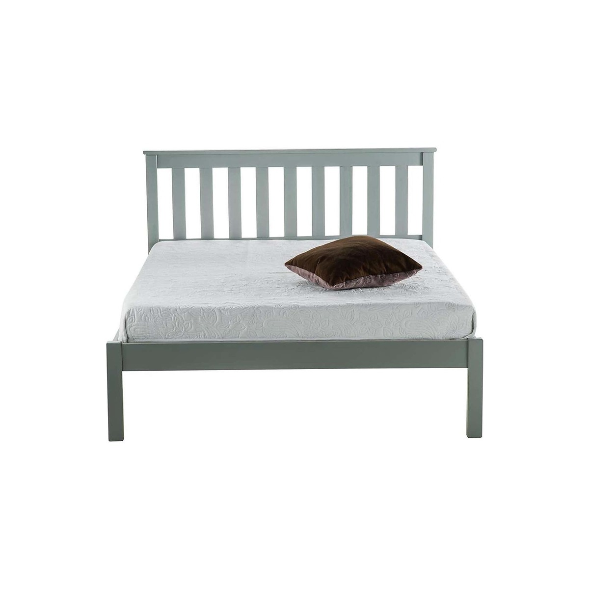 Denver Low End Bed Frame Grey – image 2
