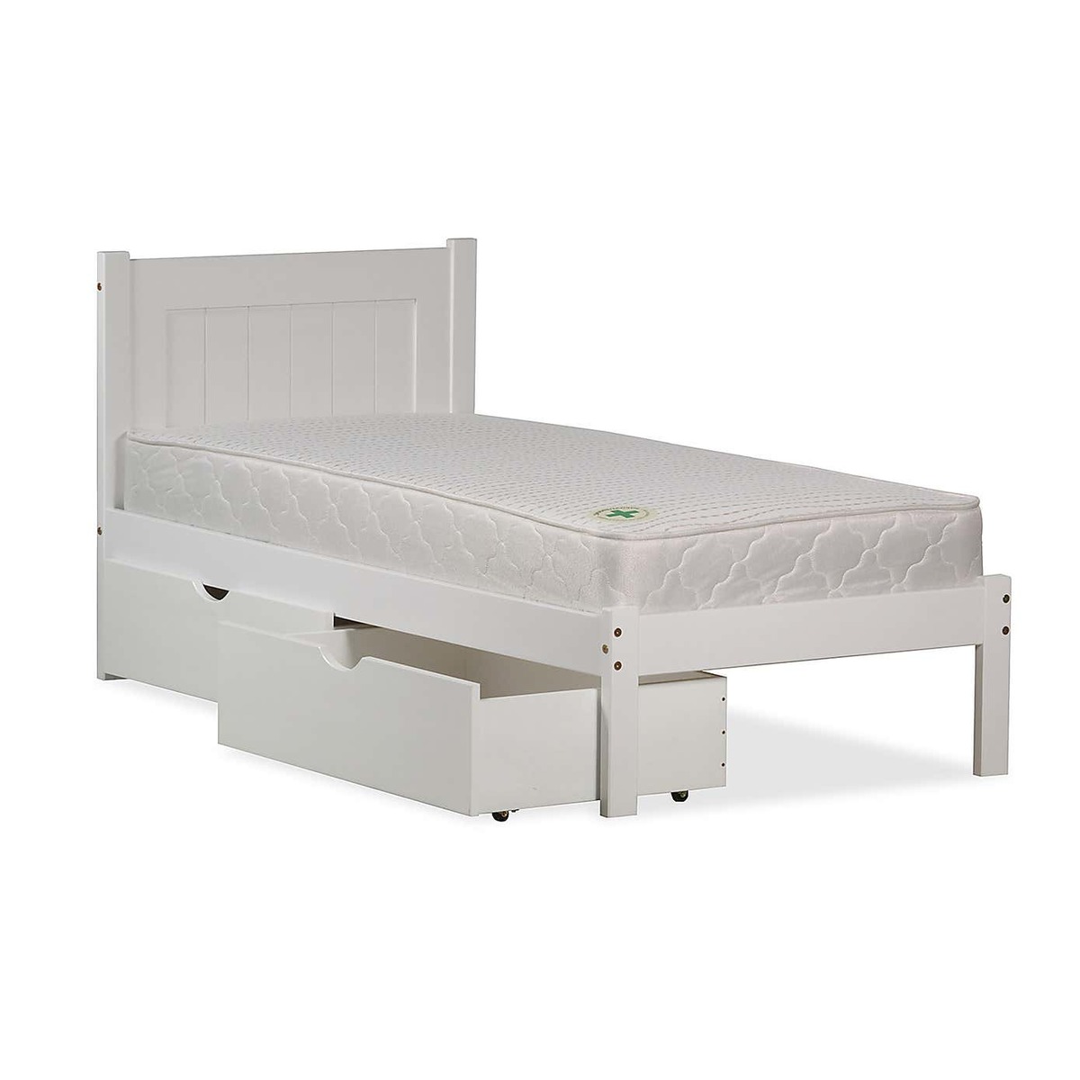 Clifton White Wooden Bed Frame White – image 2