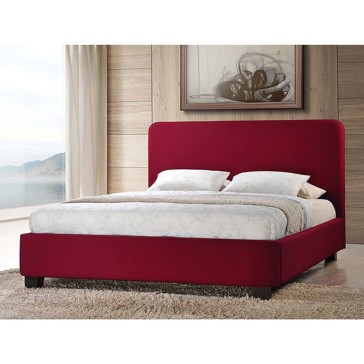 Time Living Opalia Red Bed Frame Red – image 2