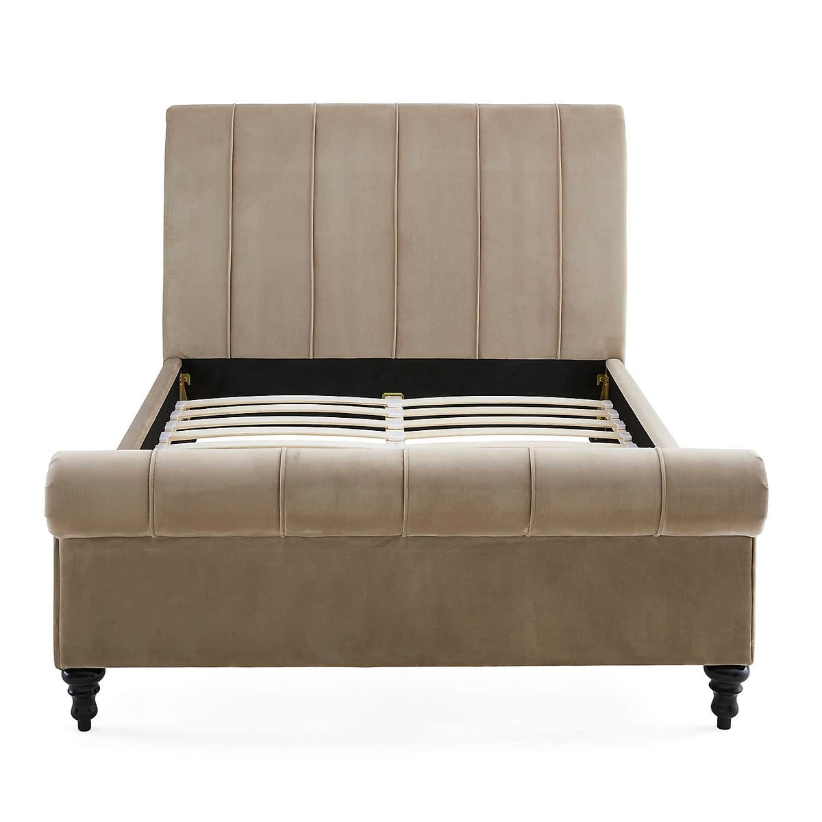 Classic Pleated Bed - Taupe Taupe (Cream) – image 4