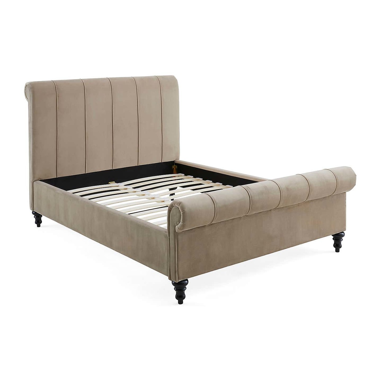 Classic Pleated Bed - Taupe Taupe (Cream) – image 5
