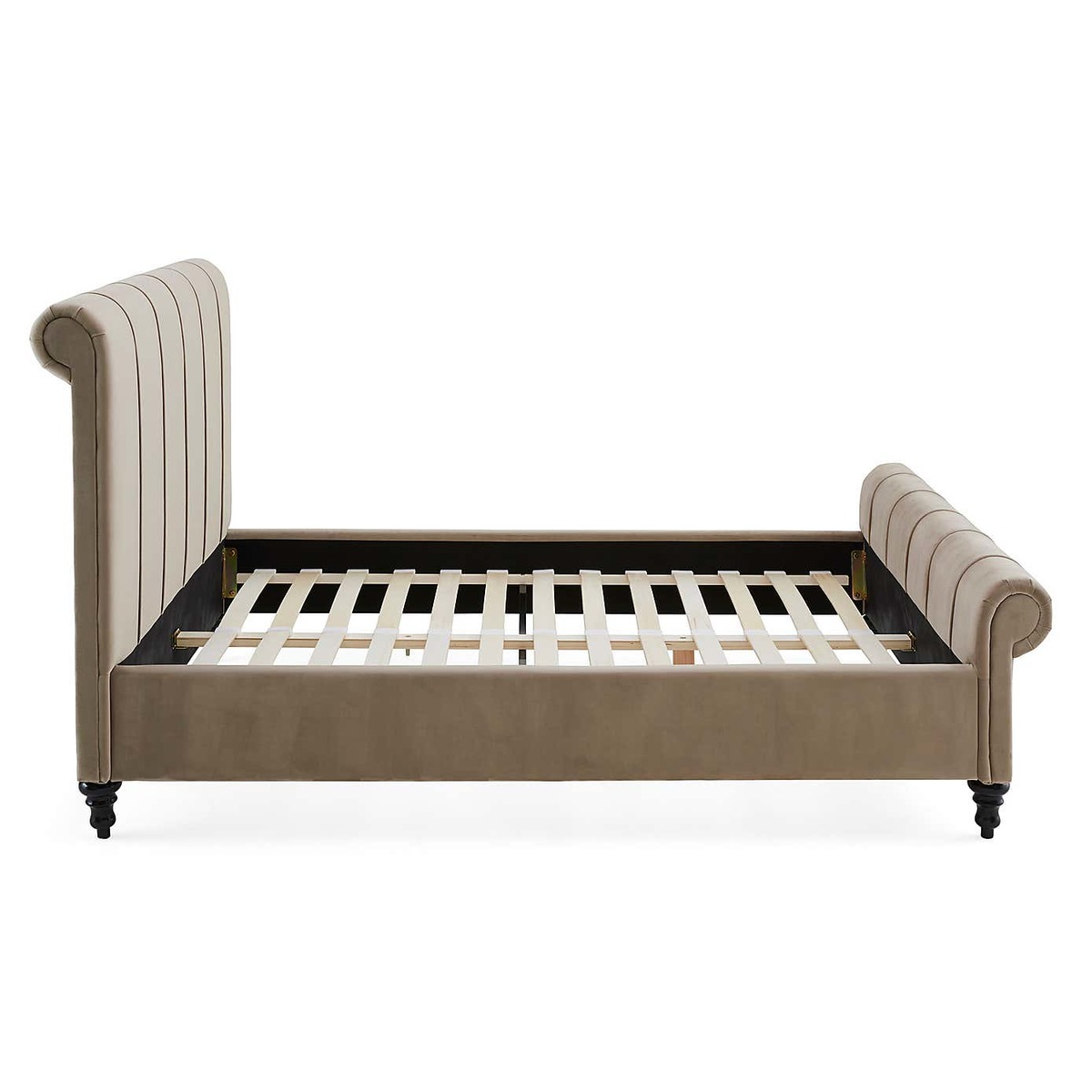 Classic Pleated Bed - Taupe Taupe (Cream) – image 6