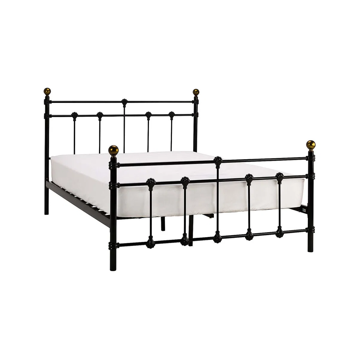 Atlas Black Bedstead Black – image 1