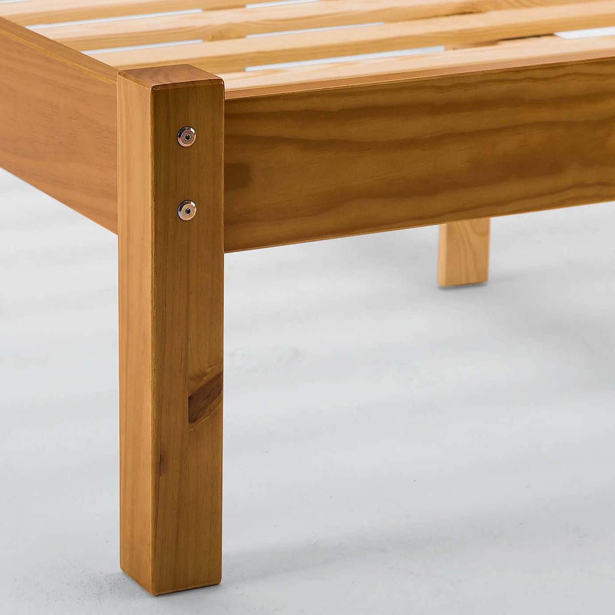 Barcelona Low Foot Bedstead Natural – image 7