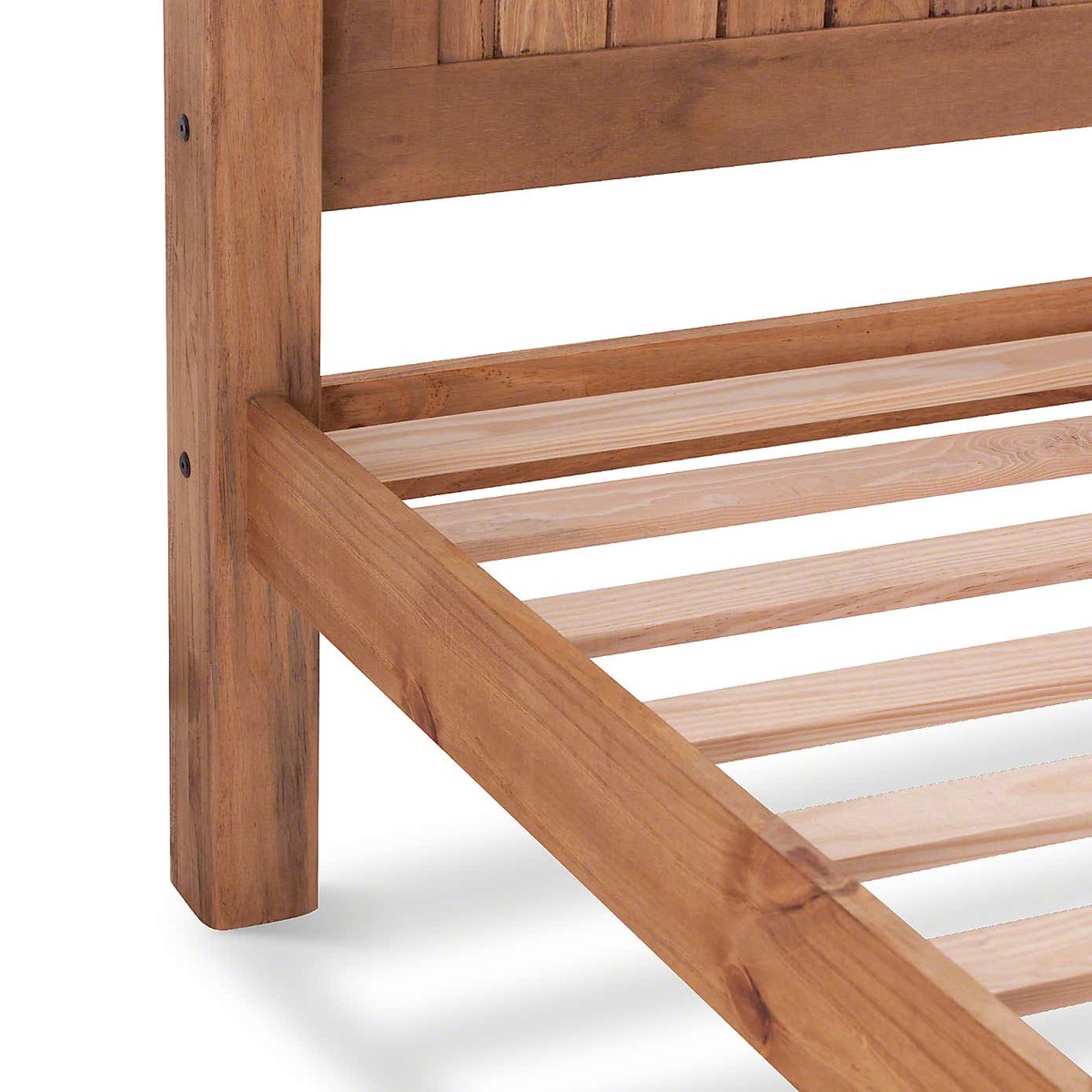 Corona Scroll Bed Frame Brown – image 5