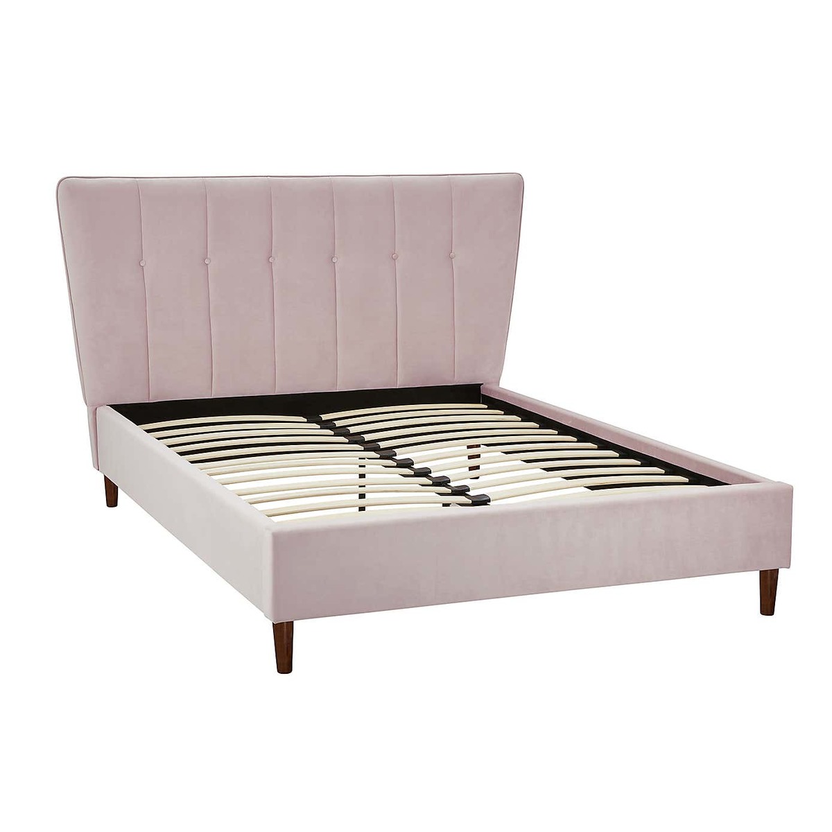 Isla Velvet Bed Frame - Blush Blush – image 3