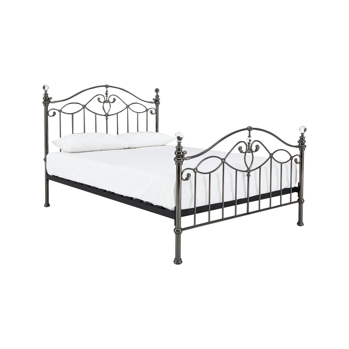 Darcey Bed Frame - Double - Black - By Furniture Village – image 1